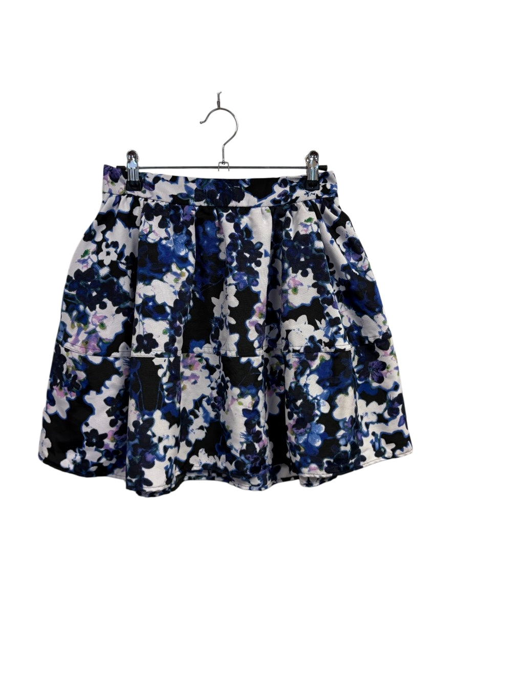 Floral Patterned A-Line Skirt