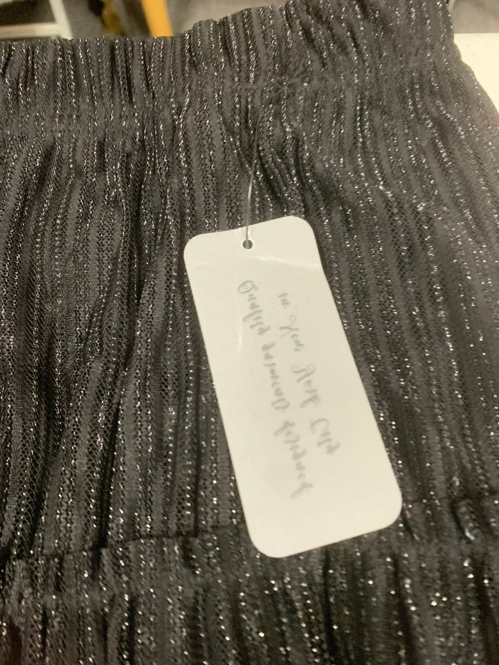 Metrowear Metallic Knit A-Line Skirt