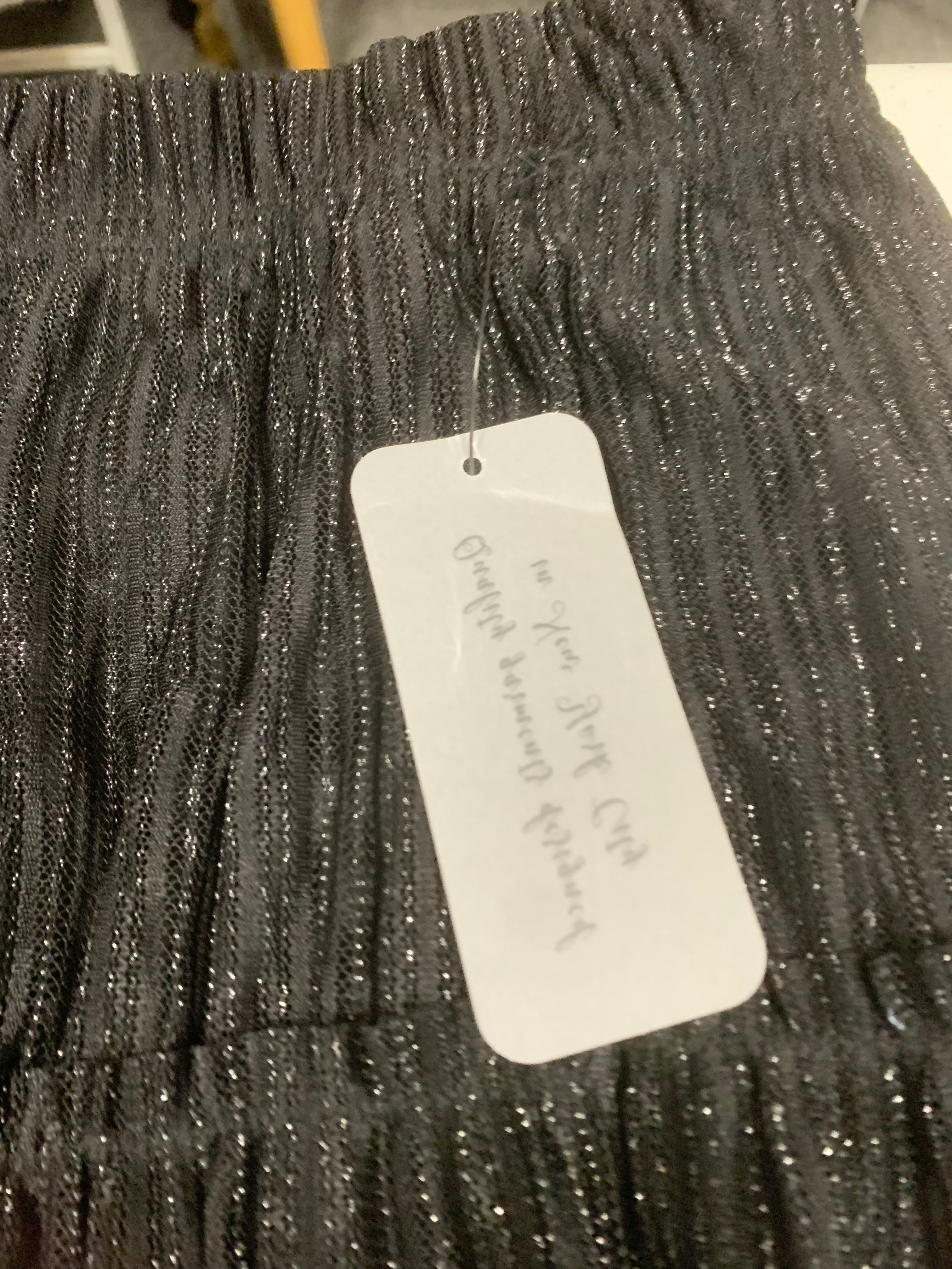 Metrowear Metallic Knit A-Line Skirt