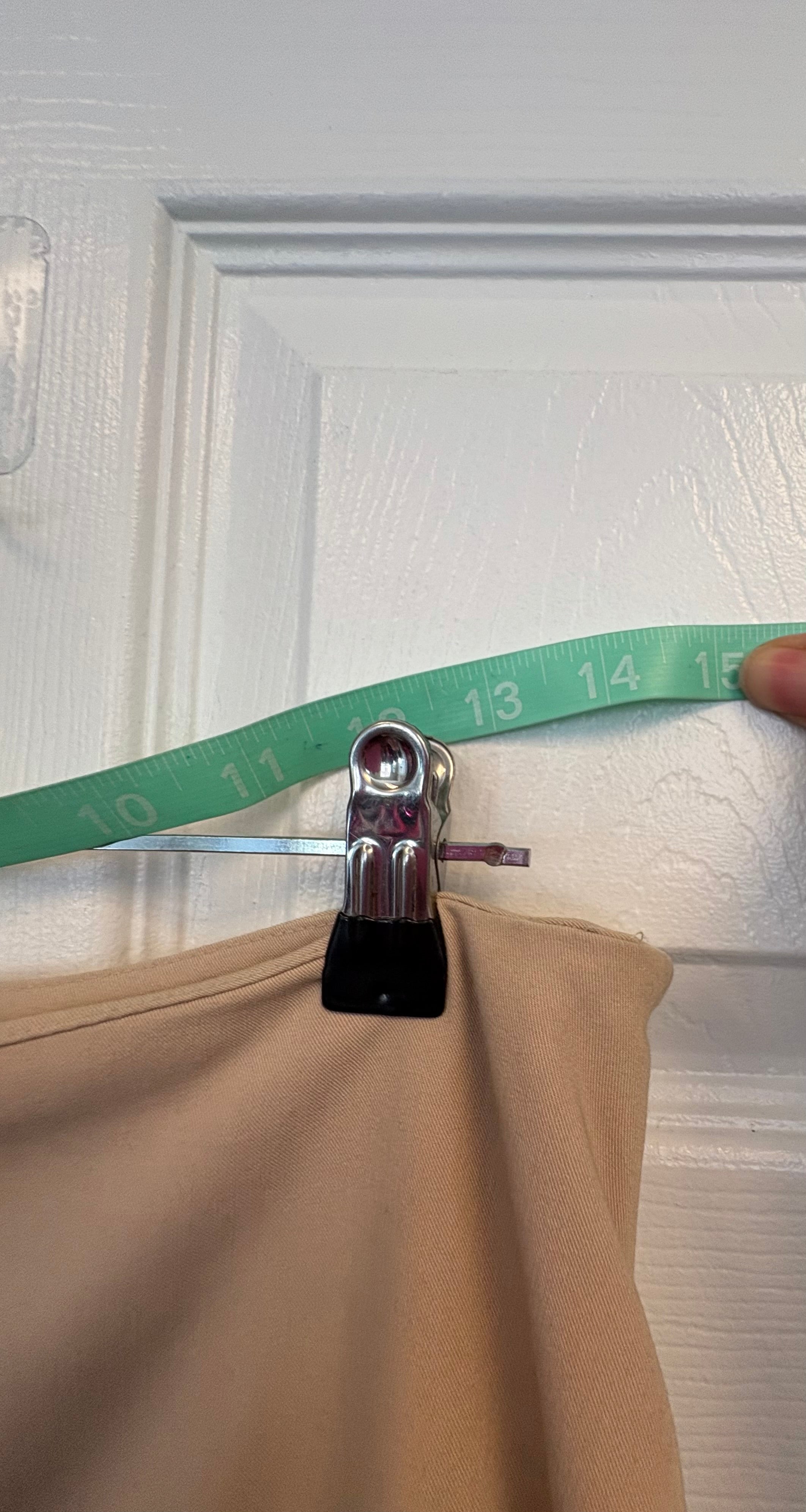 Tan A-Line Skirt