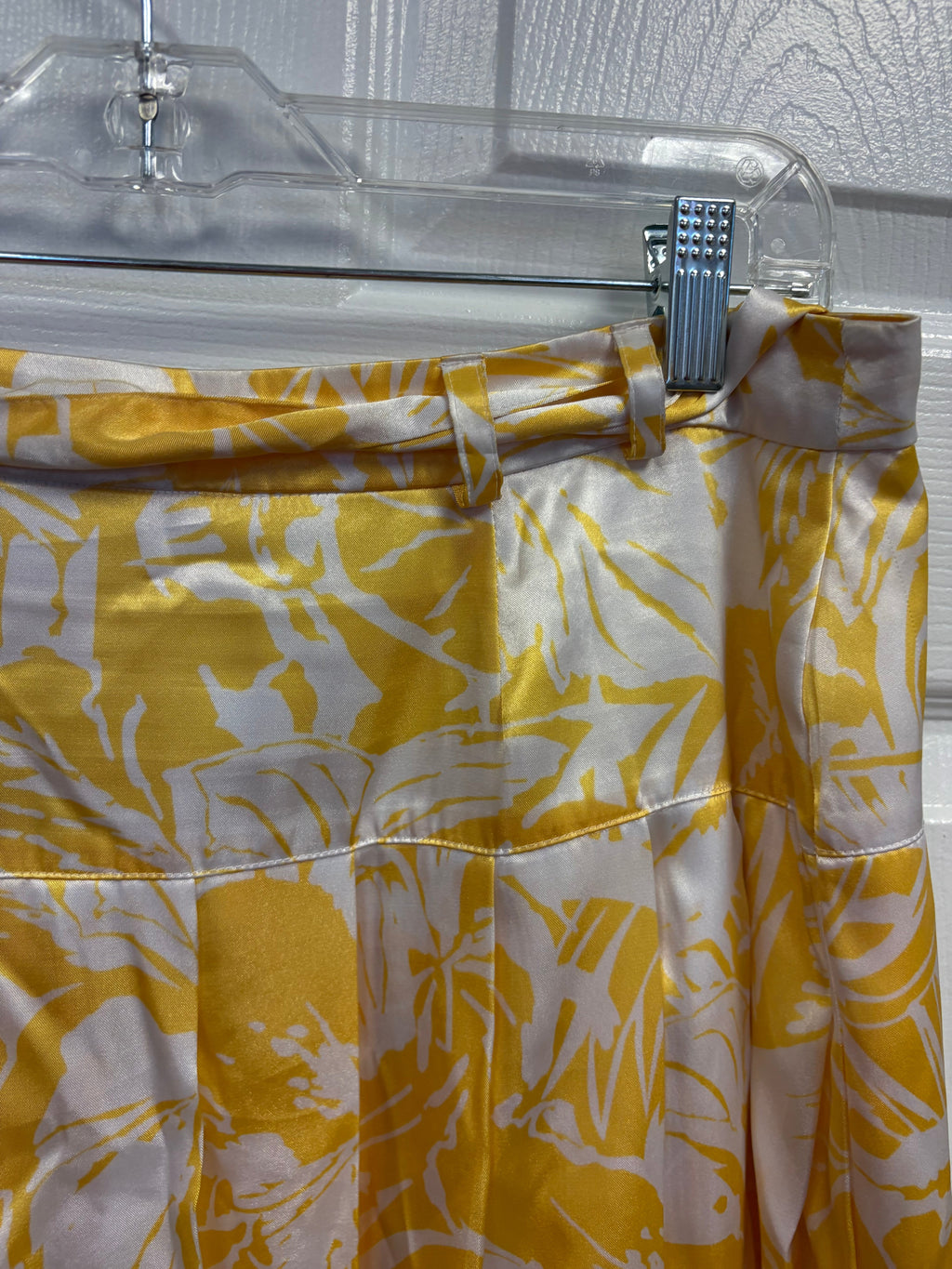 Vintage Oscar De La Renta Floral Patterned Skirt