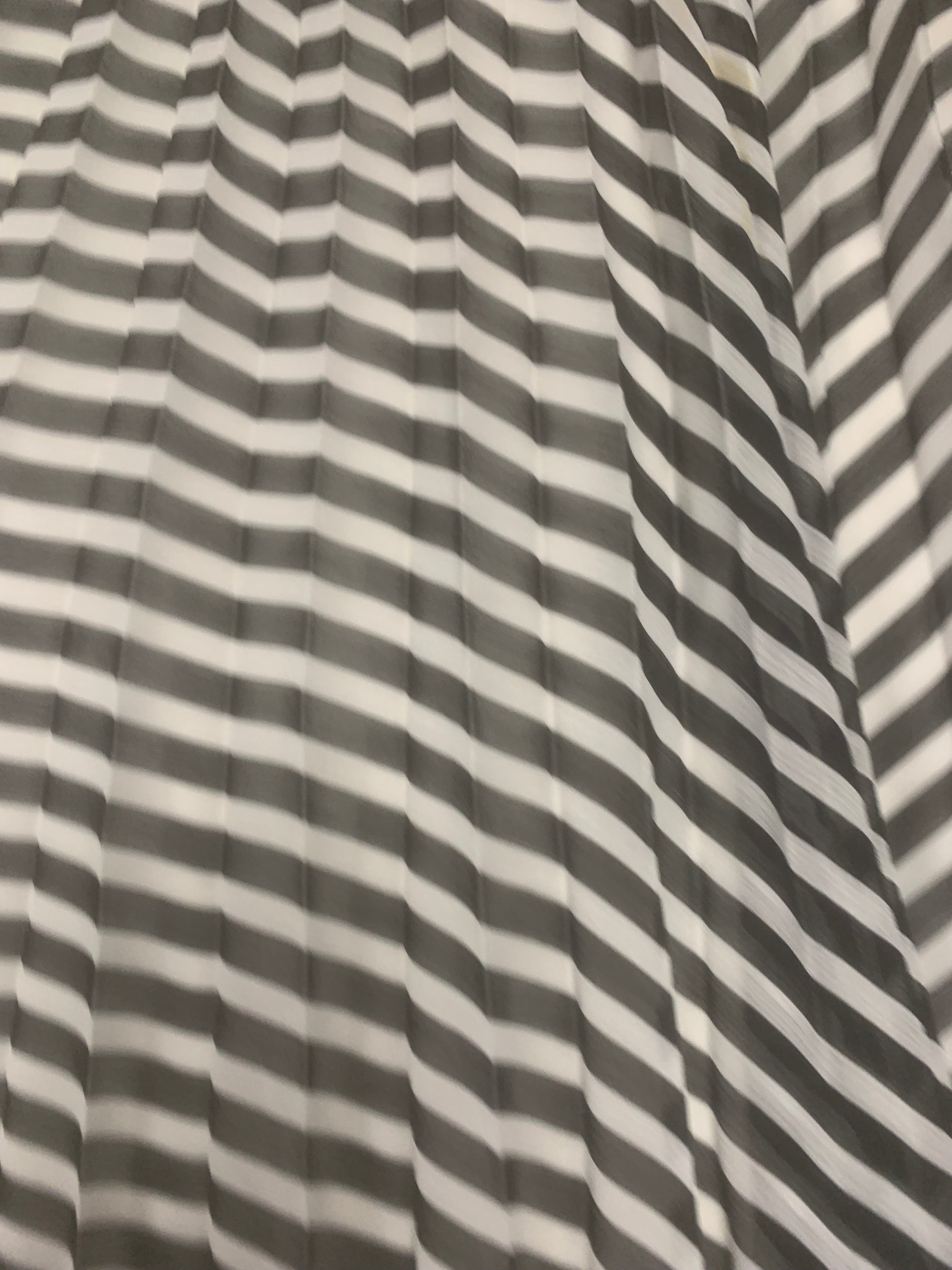 WD.NY Striped Pleated Skirt