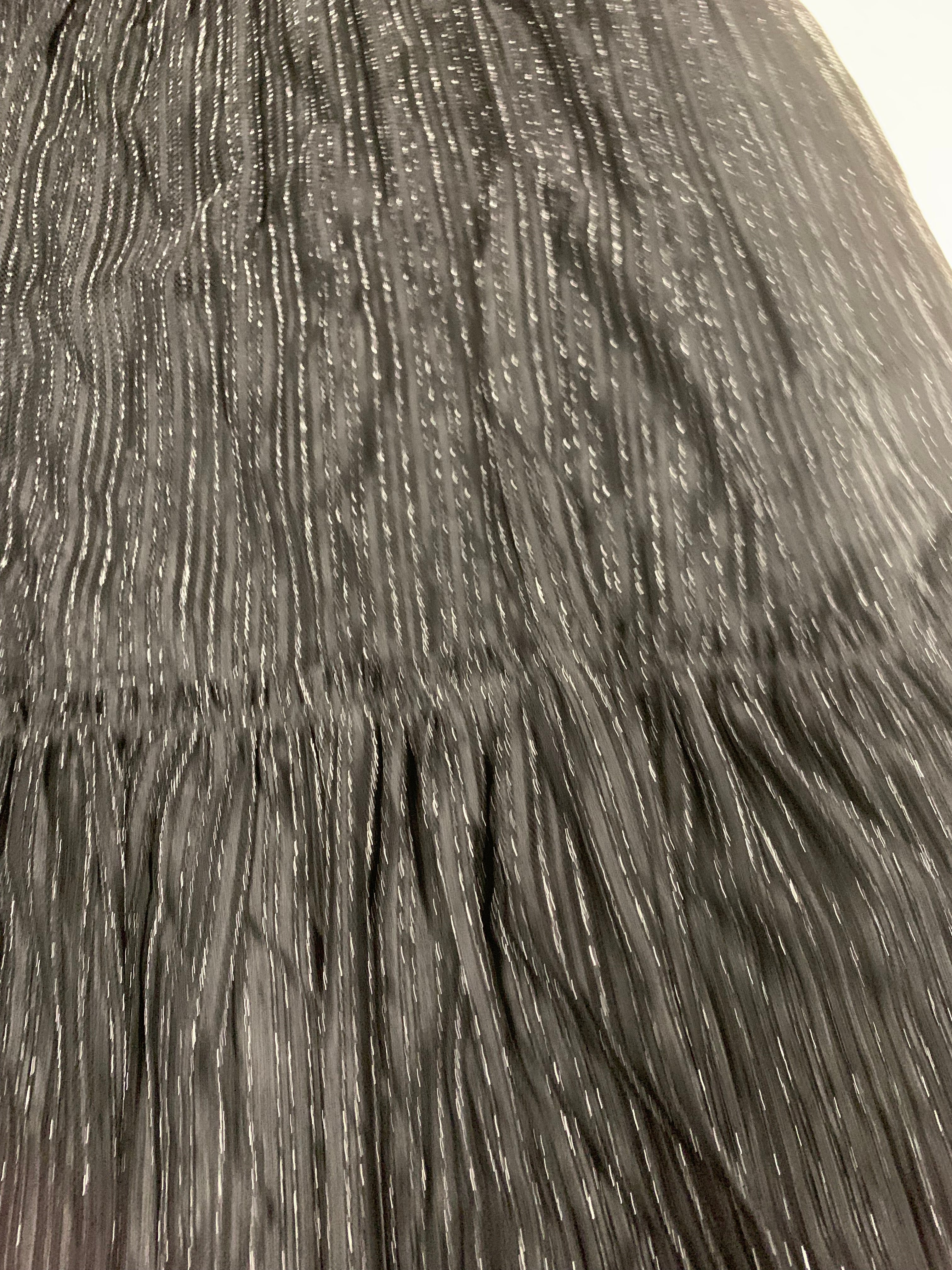 Metrowear Metallic Knit A-Line Skirt